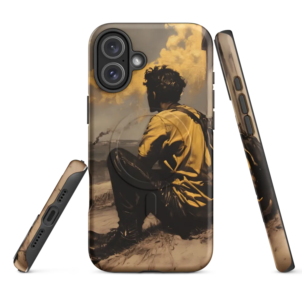 Reflections by the Shore | Phone Case |  16 Plus | MagSafe® Tough Case | Matte