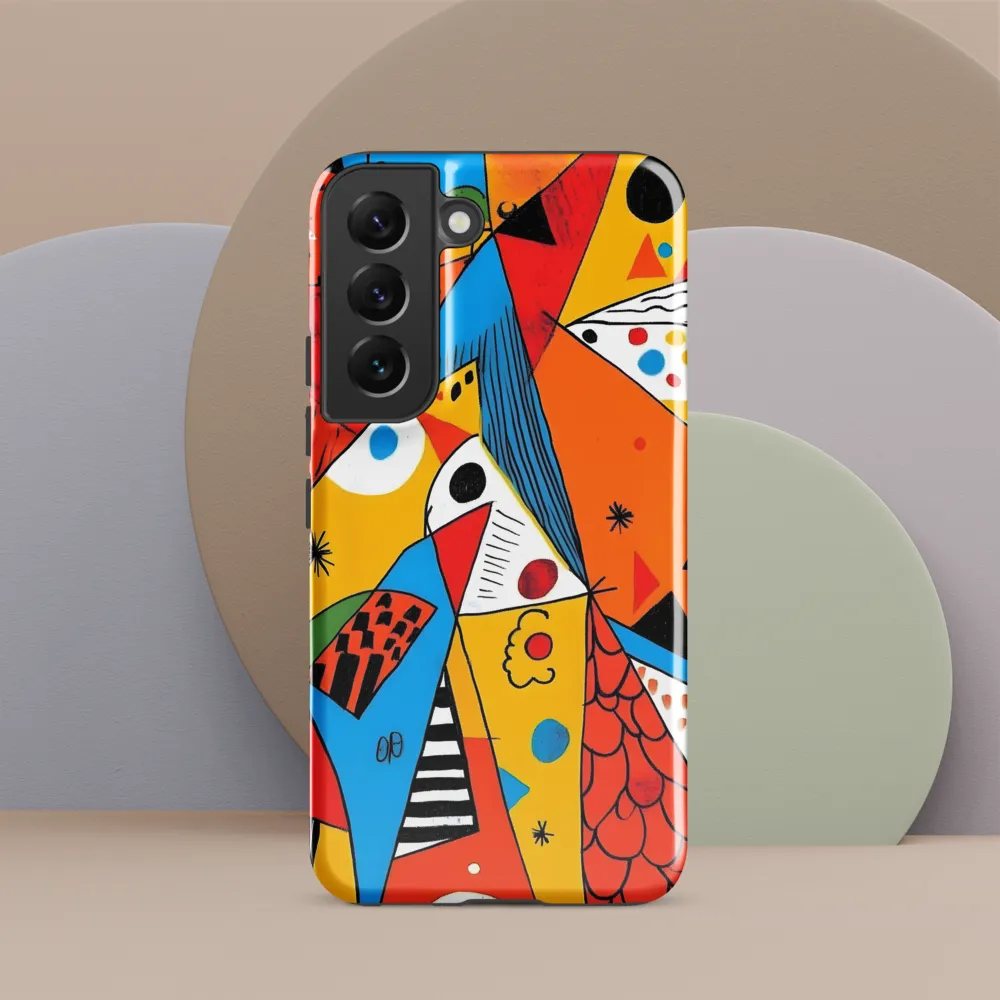 Geometric Playground: A Colorful Journey Through Abstract Landscapes
