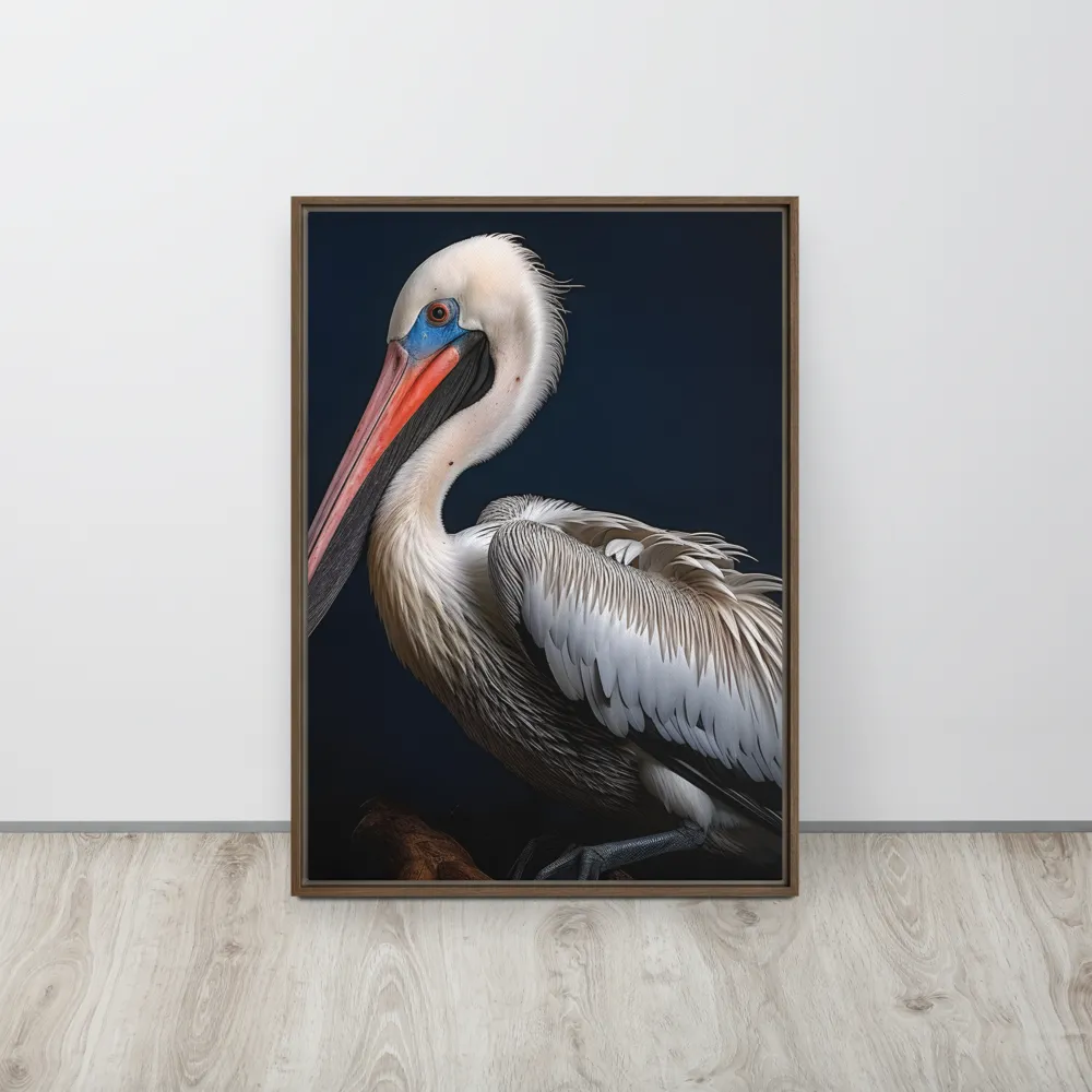 Majestic Pelican Portrait