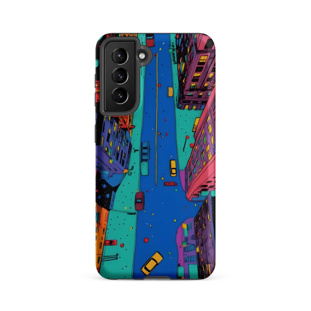 Neon Avenue from Above