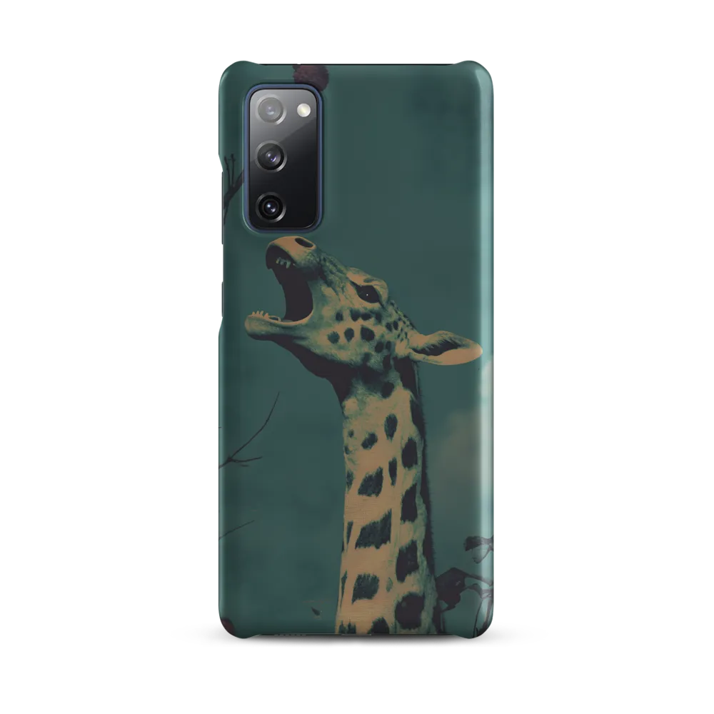 Whispers of the Tall: A Surreal Giraffe Encounter