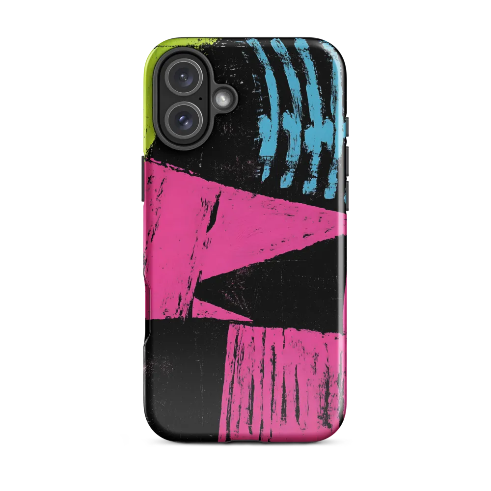 Dynamic Geometry | Phone Case |  16 Plus | Tough Case | Glossy