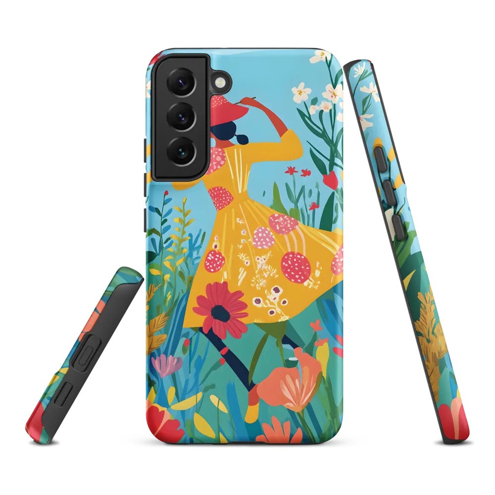 Dancing Among Blossoms | Phone Case |  S22 Plus | Tough Case | Matte