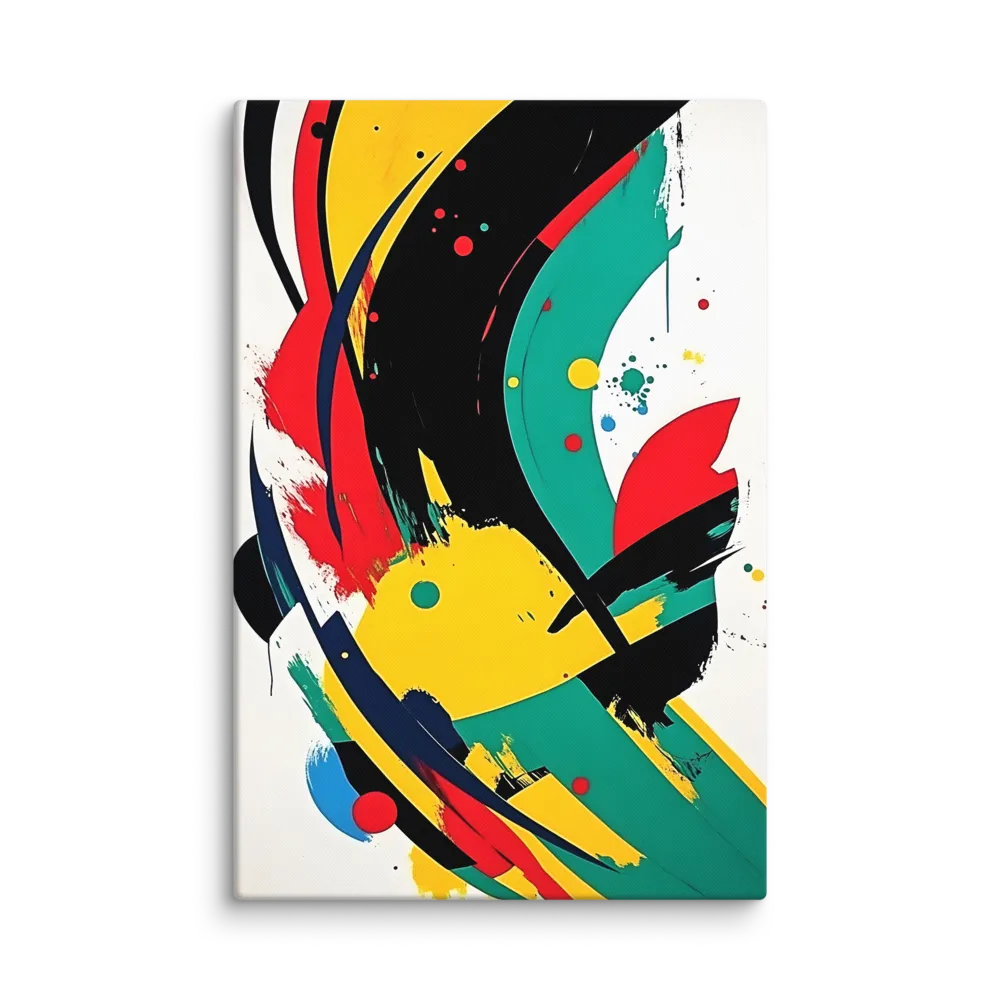 Dynamic Abstraction | Canvas | 32″×48″