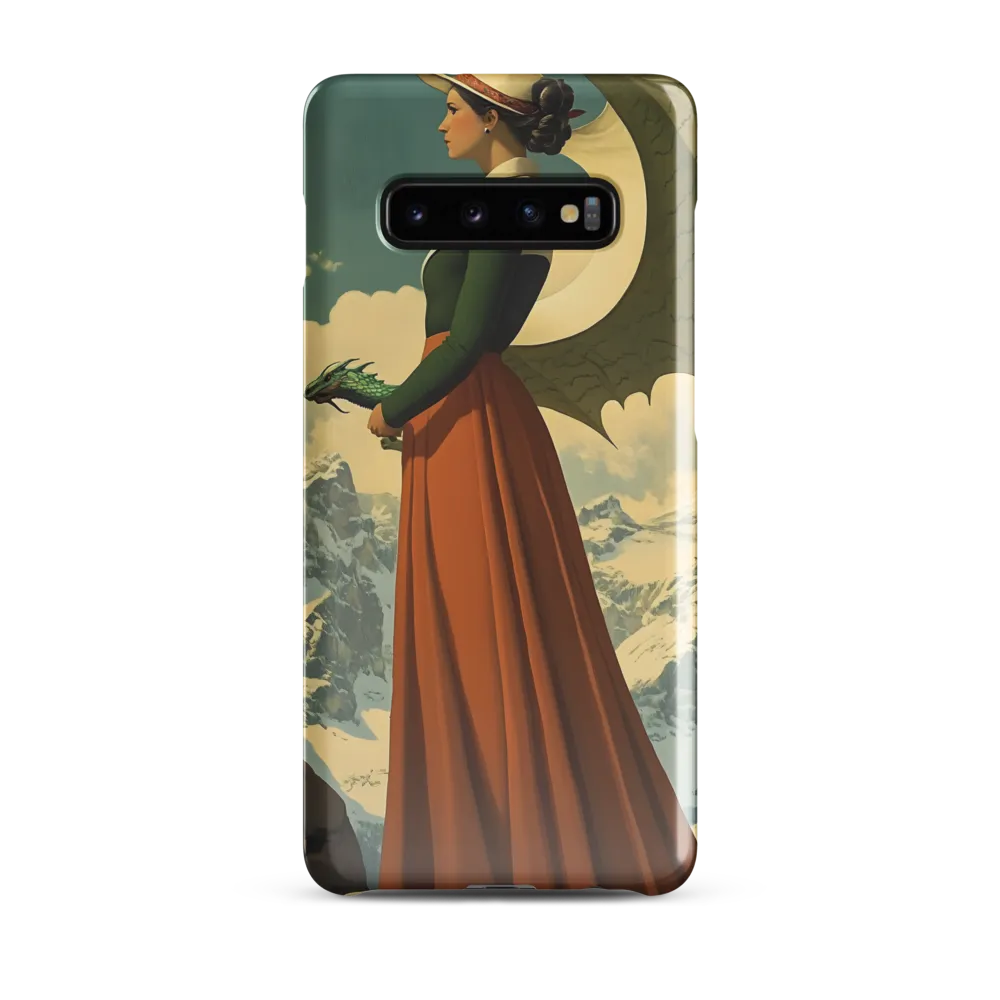 Mystic Harmony: The Dragon Keeper | Phone Case |  S10 Plus | Snap Case | Glossy