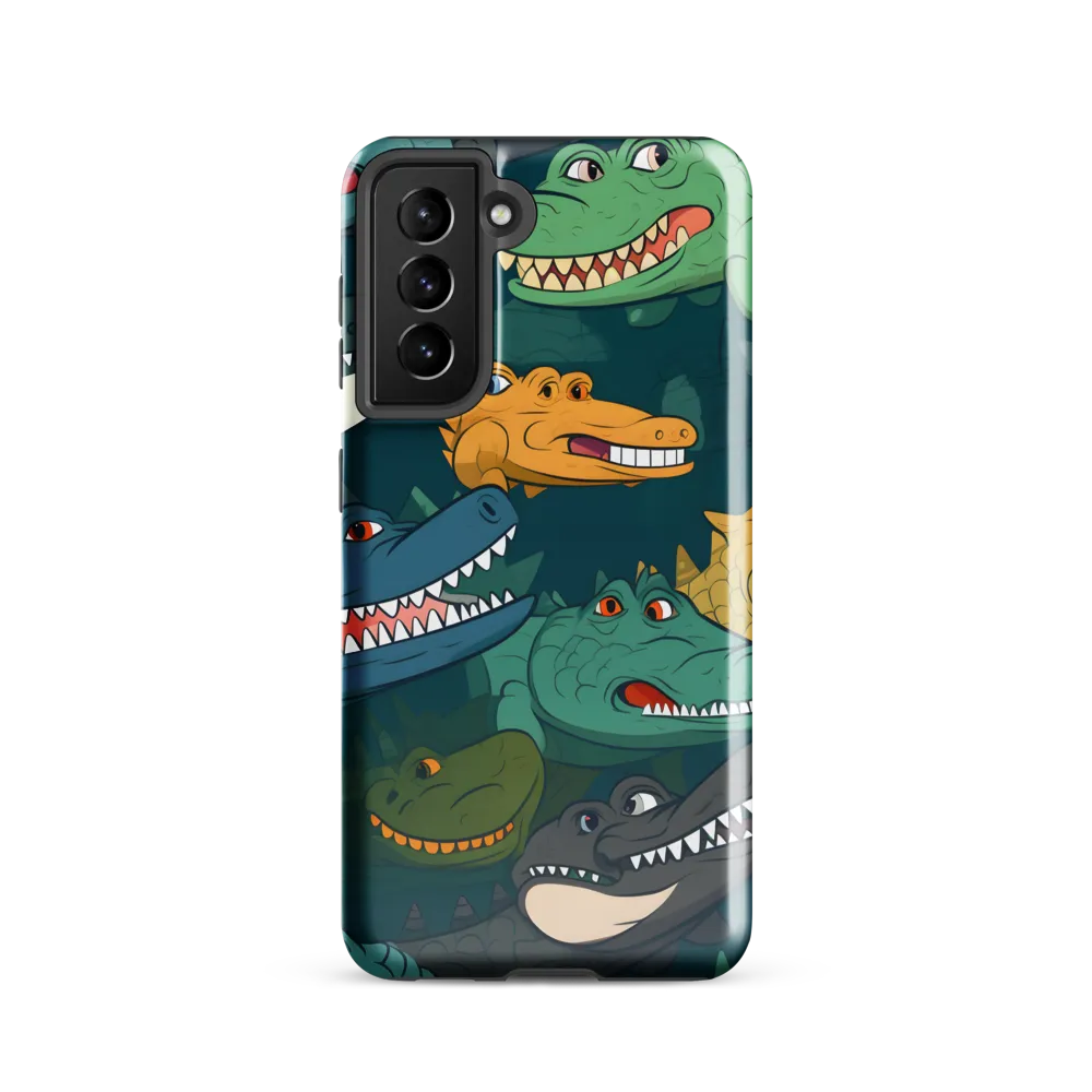 Cheerful Crocodilian Parade