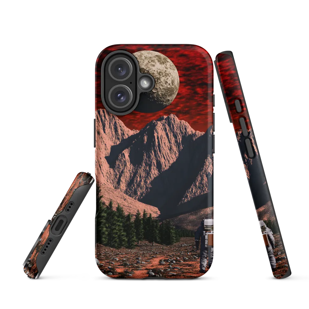 Beyond the Mountains: An Astronaut's Journey | Phone Case |  16 | Tough Case | Matte