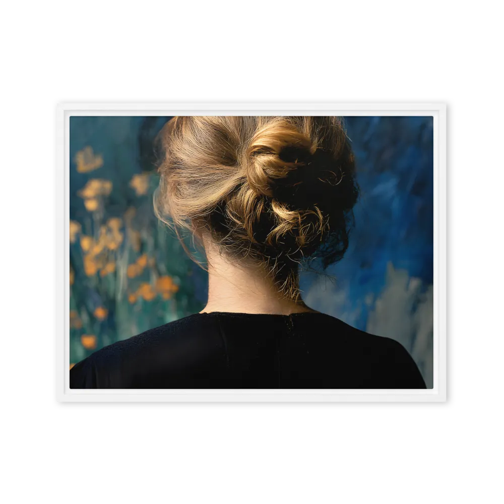 Whispers of Tranquility | Canvas with White Frame | 18″×24″