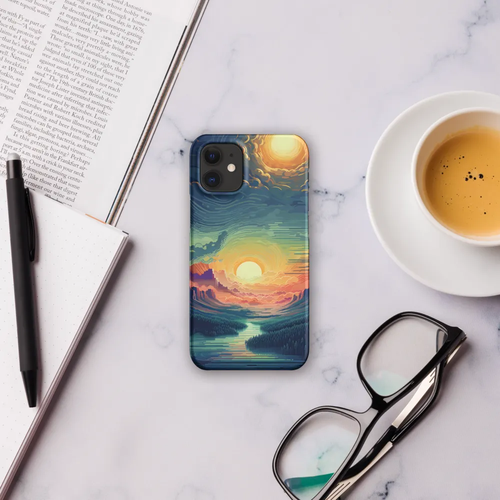 Elysium at Dusk | Phone Case |  12 Mini | Snap Case | Matte