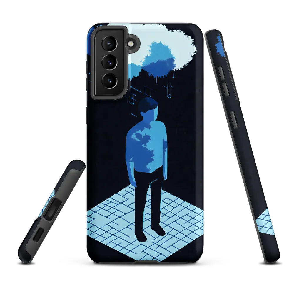 Reflections in Blue