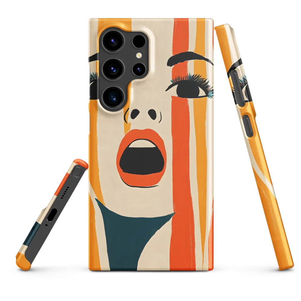 Vivid Expression | Phone Case |  S24 Ultra | Snap Case | Matte