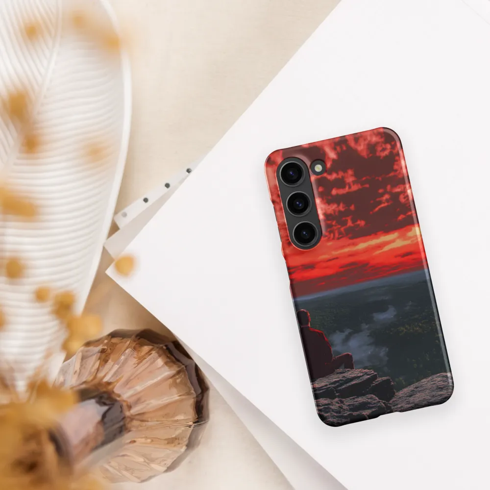 Reflections at Dusk | Phone Case |  S23 | Snap Case | Matte