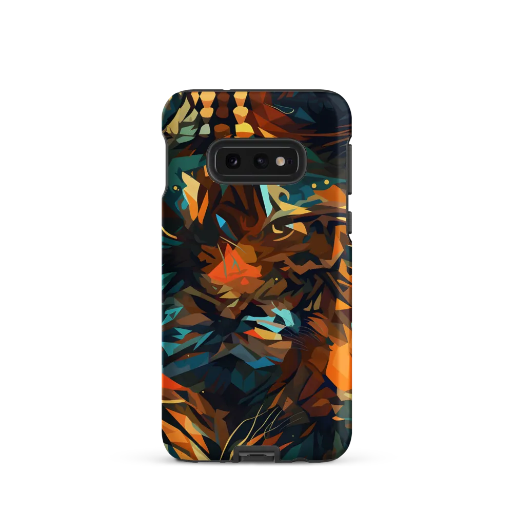 Wild Symphony: Abstract Tigers | Phone Case |  S10e | Tough Case | Matte
