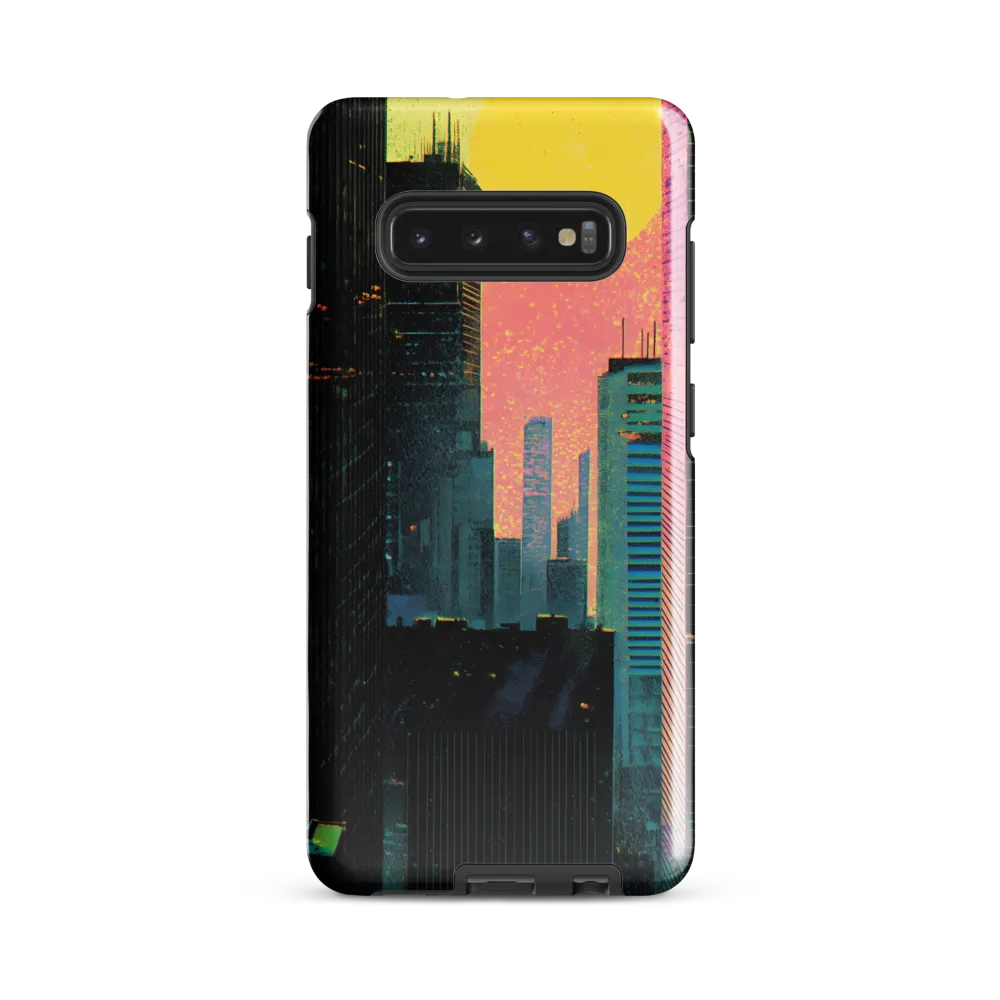 Nostalgic Urban Dreamscape | Phone Case |  S10 Plus | Tough Case | Glossy