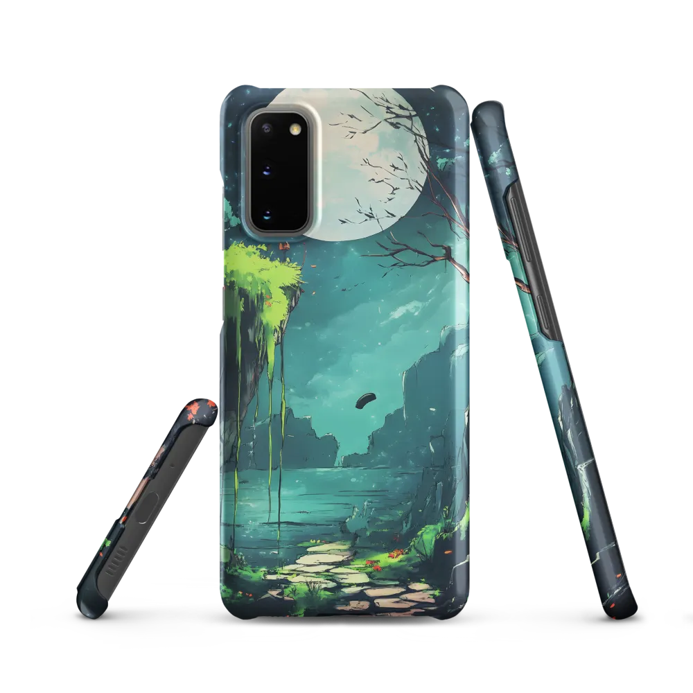Moonlit Serenity: A Fantastical Landscape