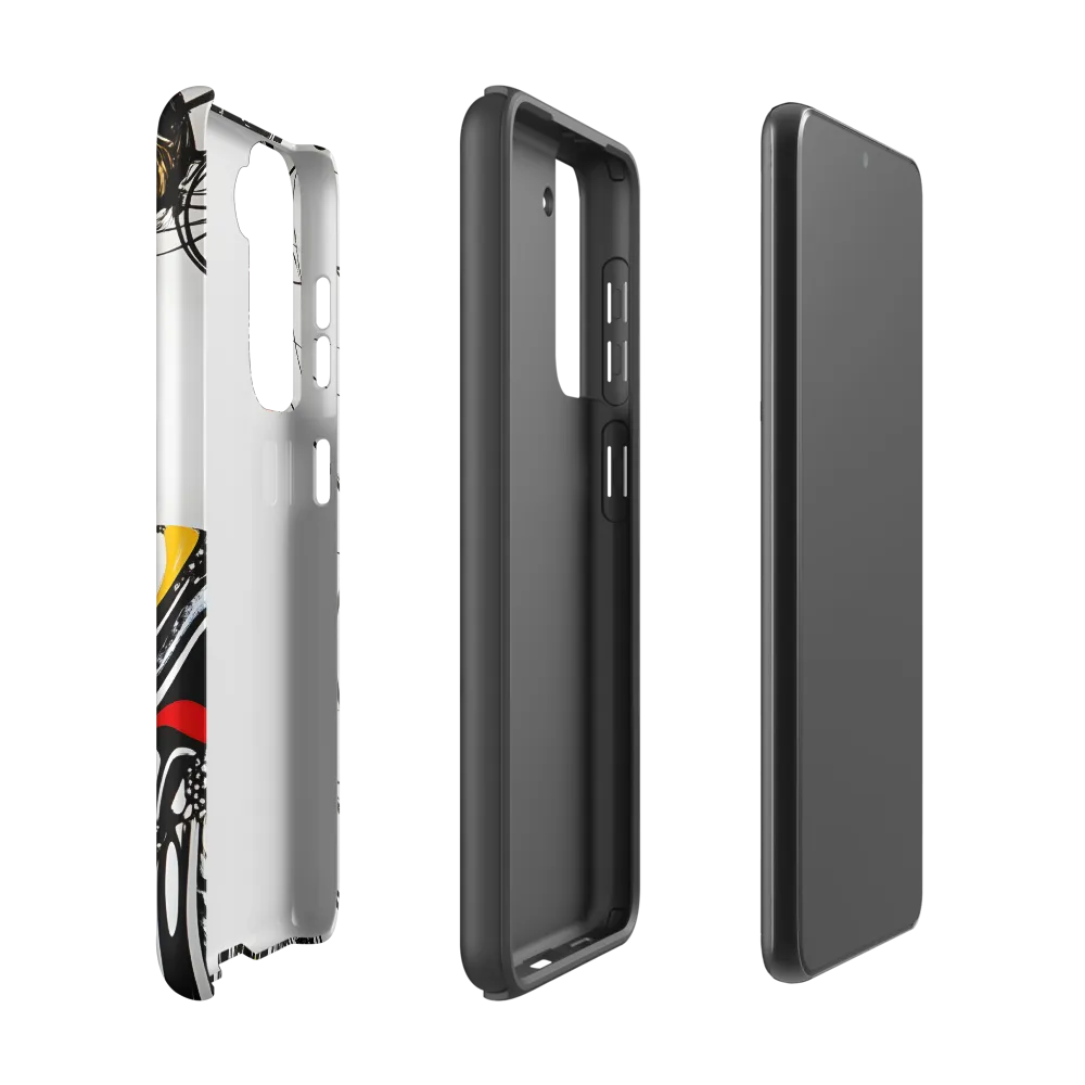 Whispers of the Abstract | Phone Case |  S21 | Tough Case | Matte