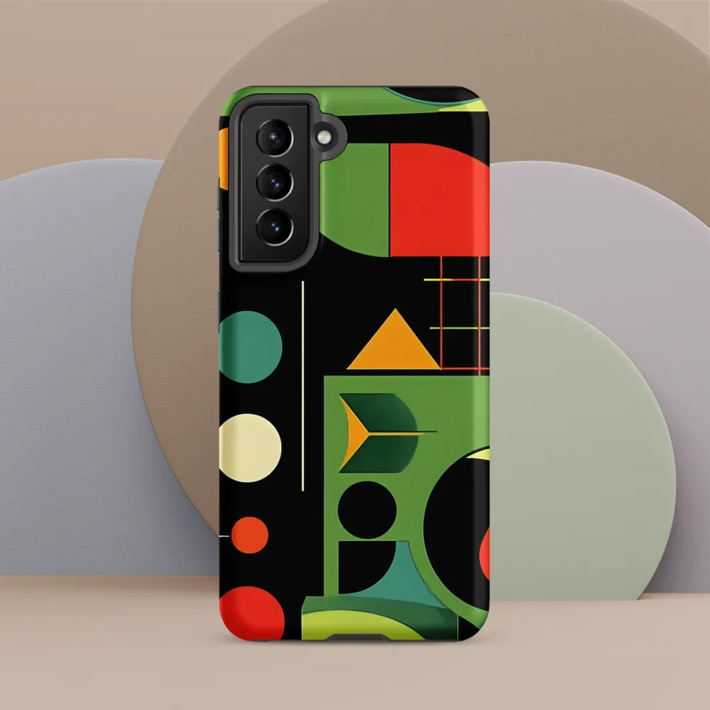 Geometric Harmony | Phone Case |  S21 | Tough Case | Matte