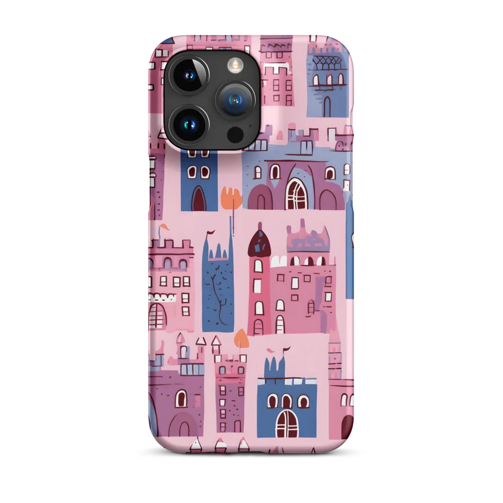 Whimsical Castles: A Playful Tapestry | Phone Case |  15 Pro Max | Snap Case | Matte