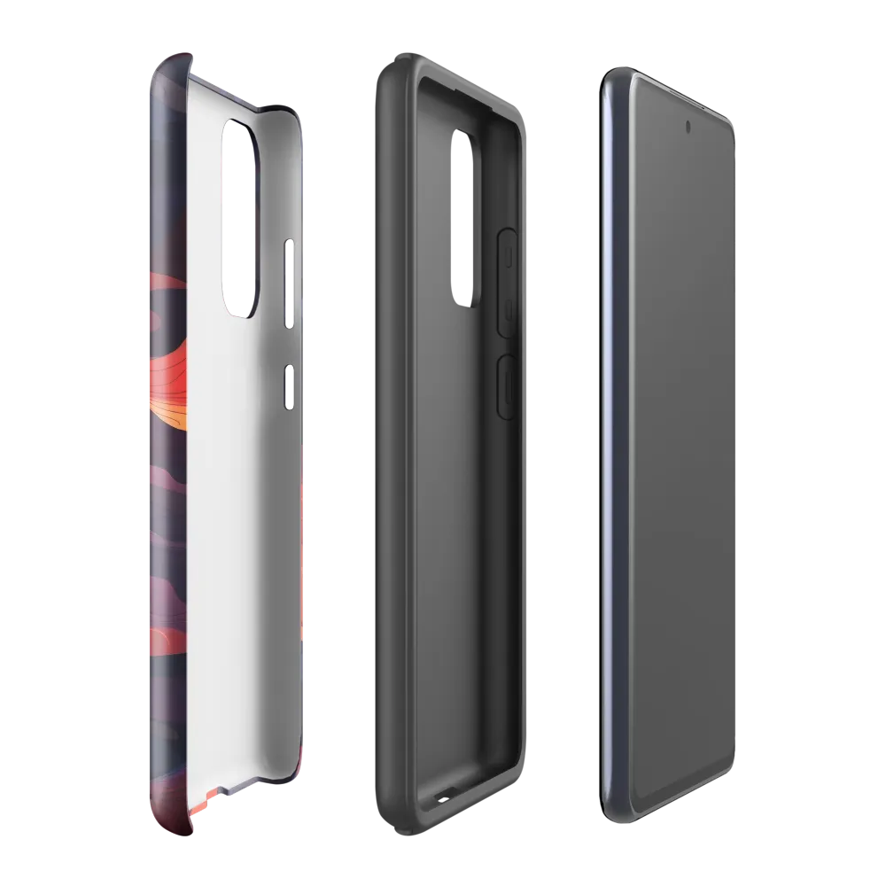 Ethereal Waves of Color | Phone Case |  S20 FE | Tough Case | Glossy