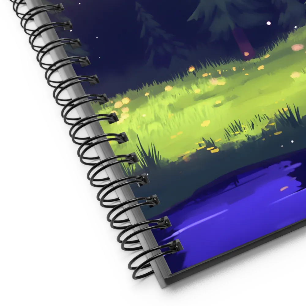 Tranquil Mountain Escape | Spiral Notebook