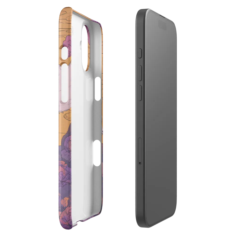 Whispers of the Violet Dawn | Phone Case |  16 Plus | Snap Case | Glossy