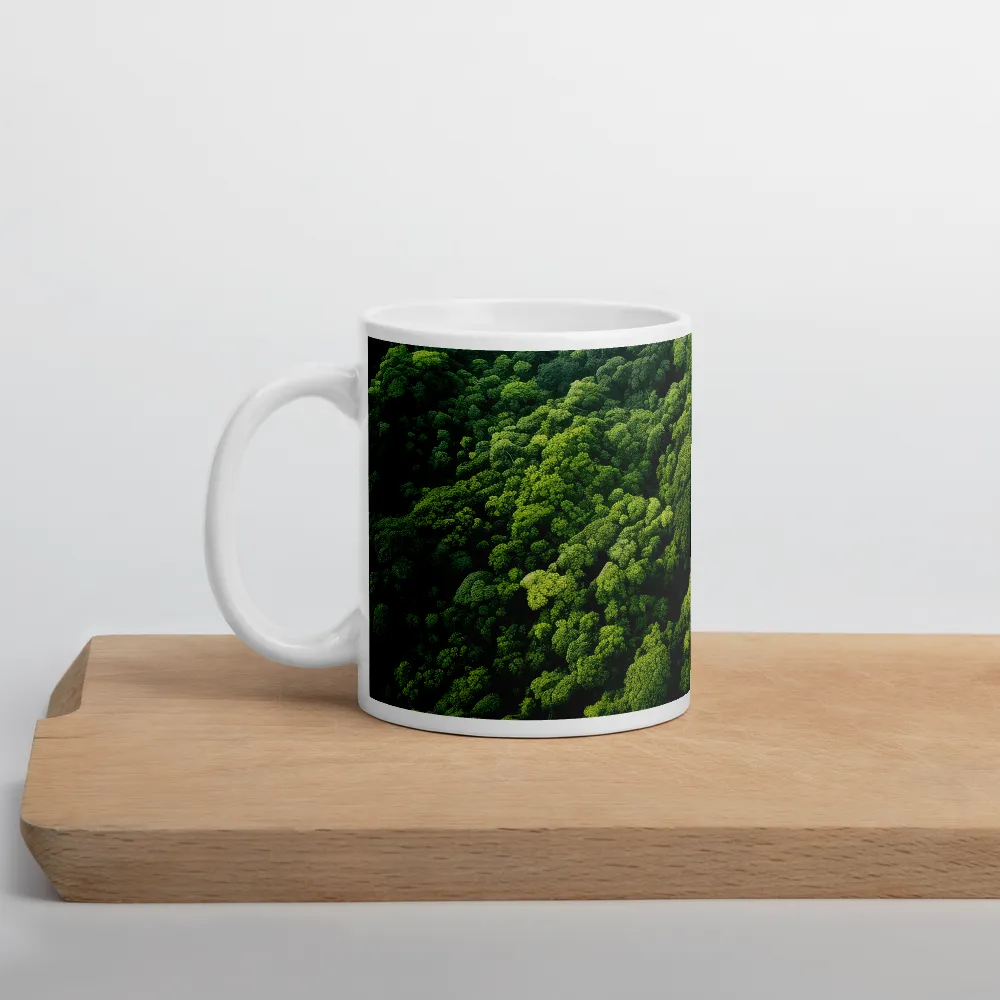 Emerald Canopy | Mug with White inside | 11 oz