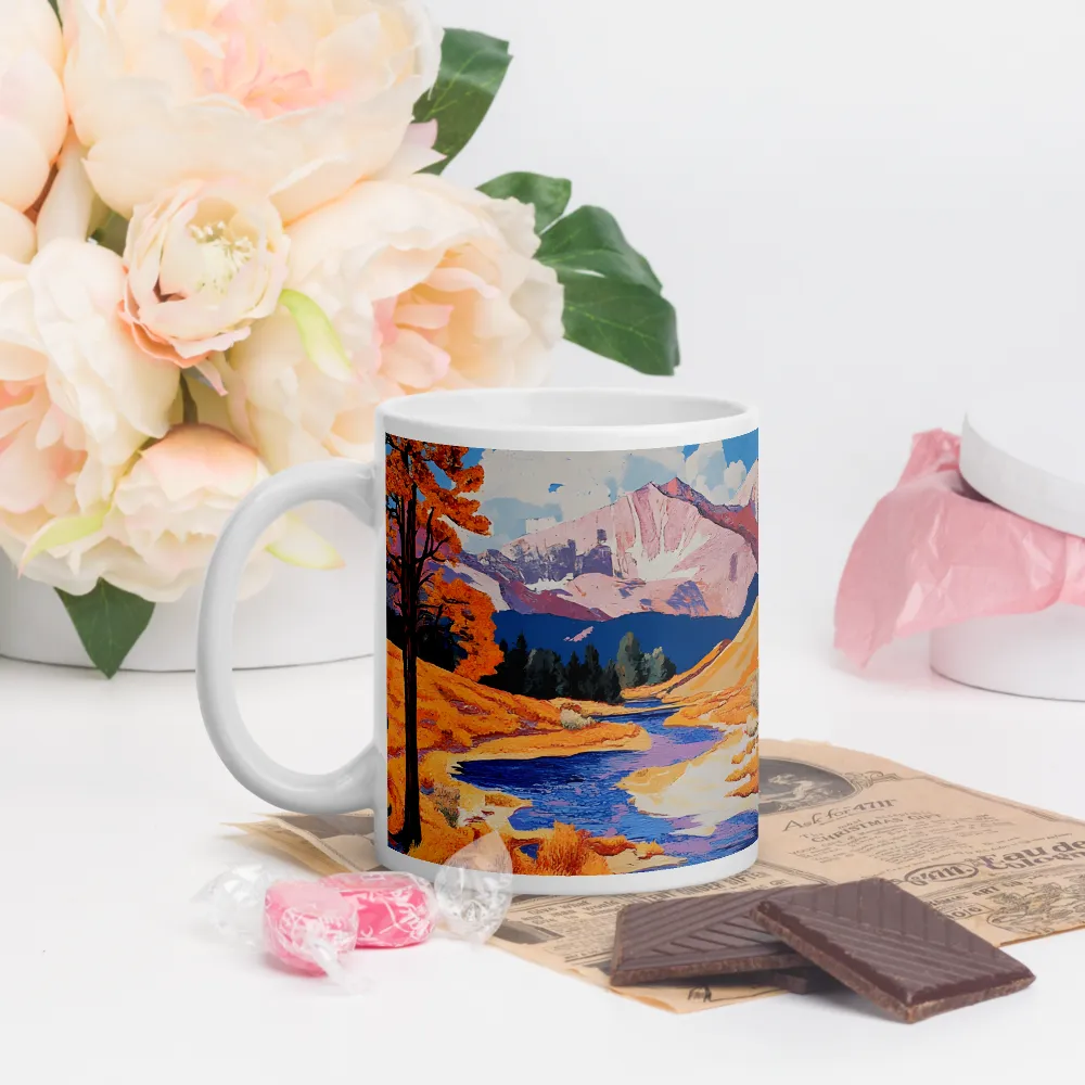 Autumn Serenity: A Vibrant Landscape | Mugs | Multiple Sizes & Colors