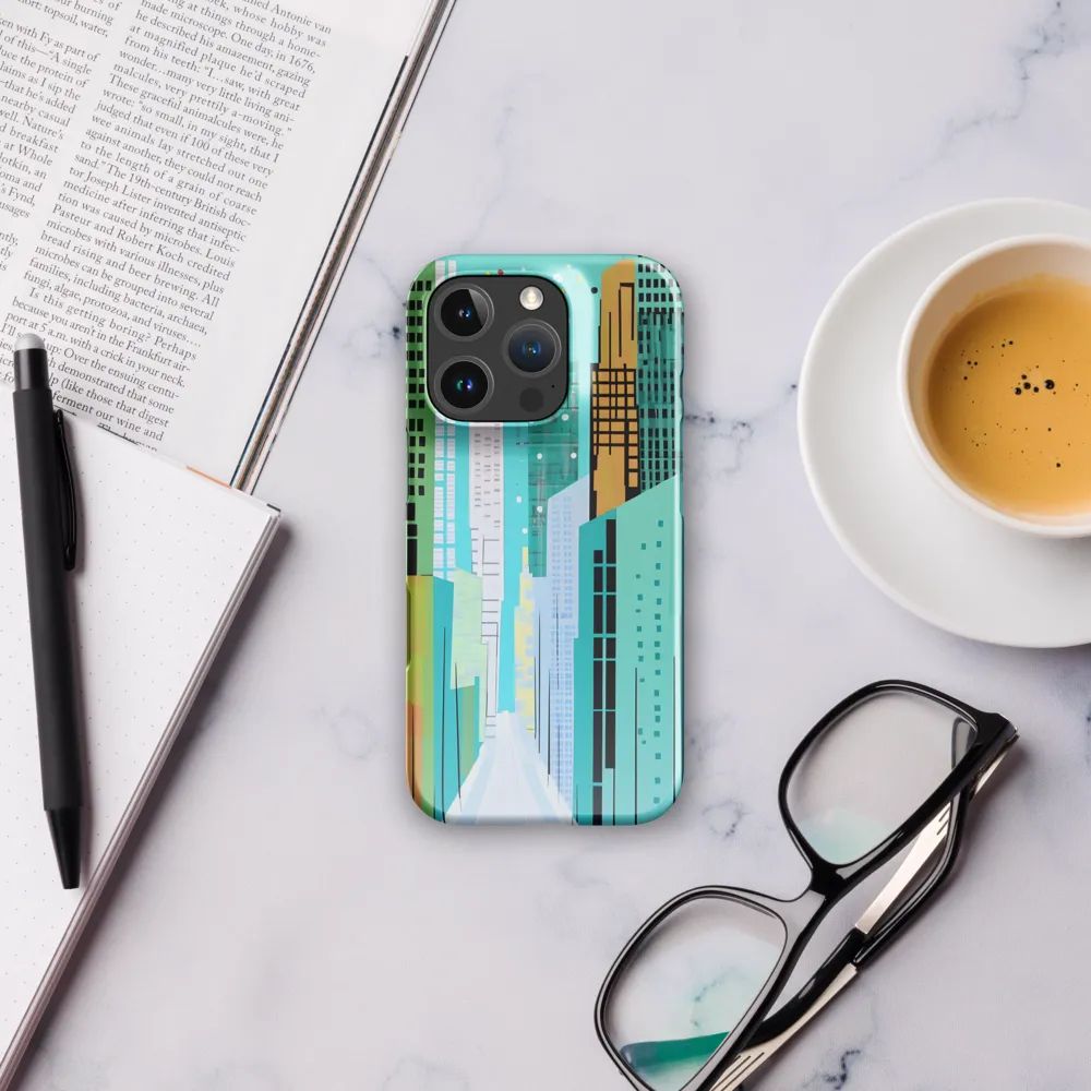 Urban Symphony in Turquoise