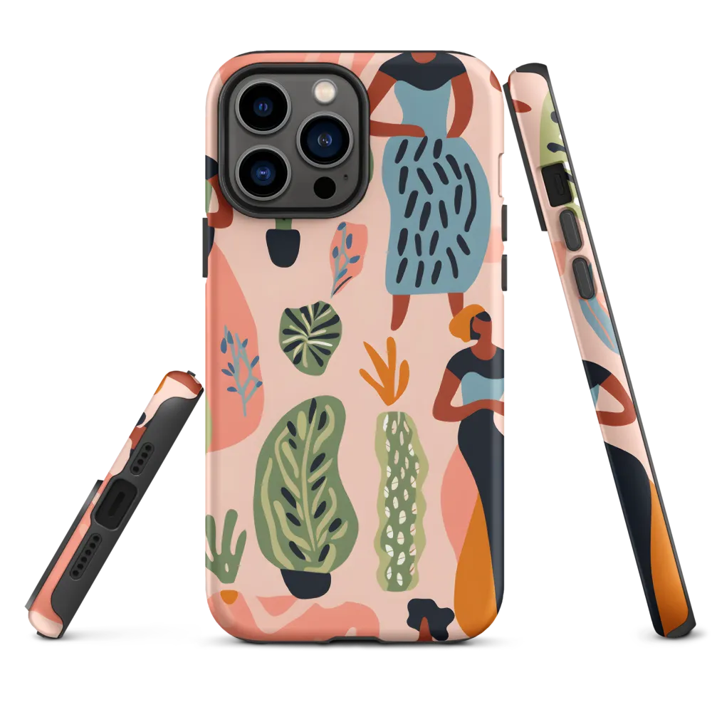 Harmony of Nature and Femininity | Phone Case |  13 Pro Max | Tough Case | Matte