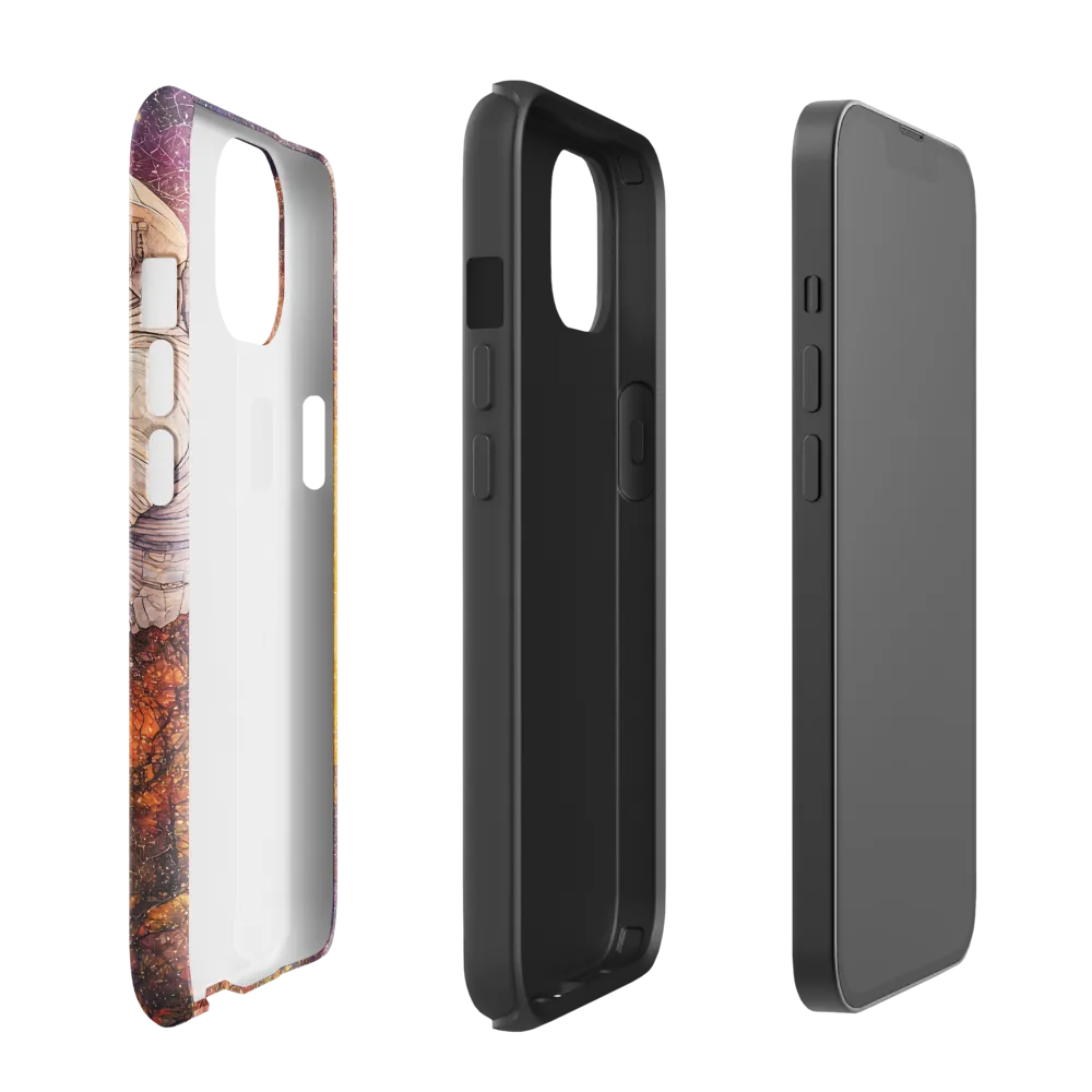 Cosmic Contemplation | Phone Case |  13 | Tough Case | Glossy