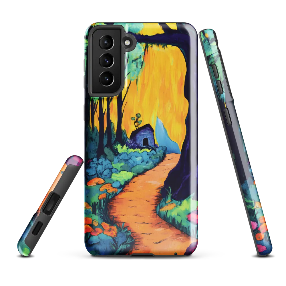 Enchanted Pathways | Phone Case |  S21 Plus | Tough Case | Glossy