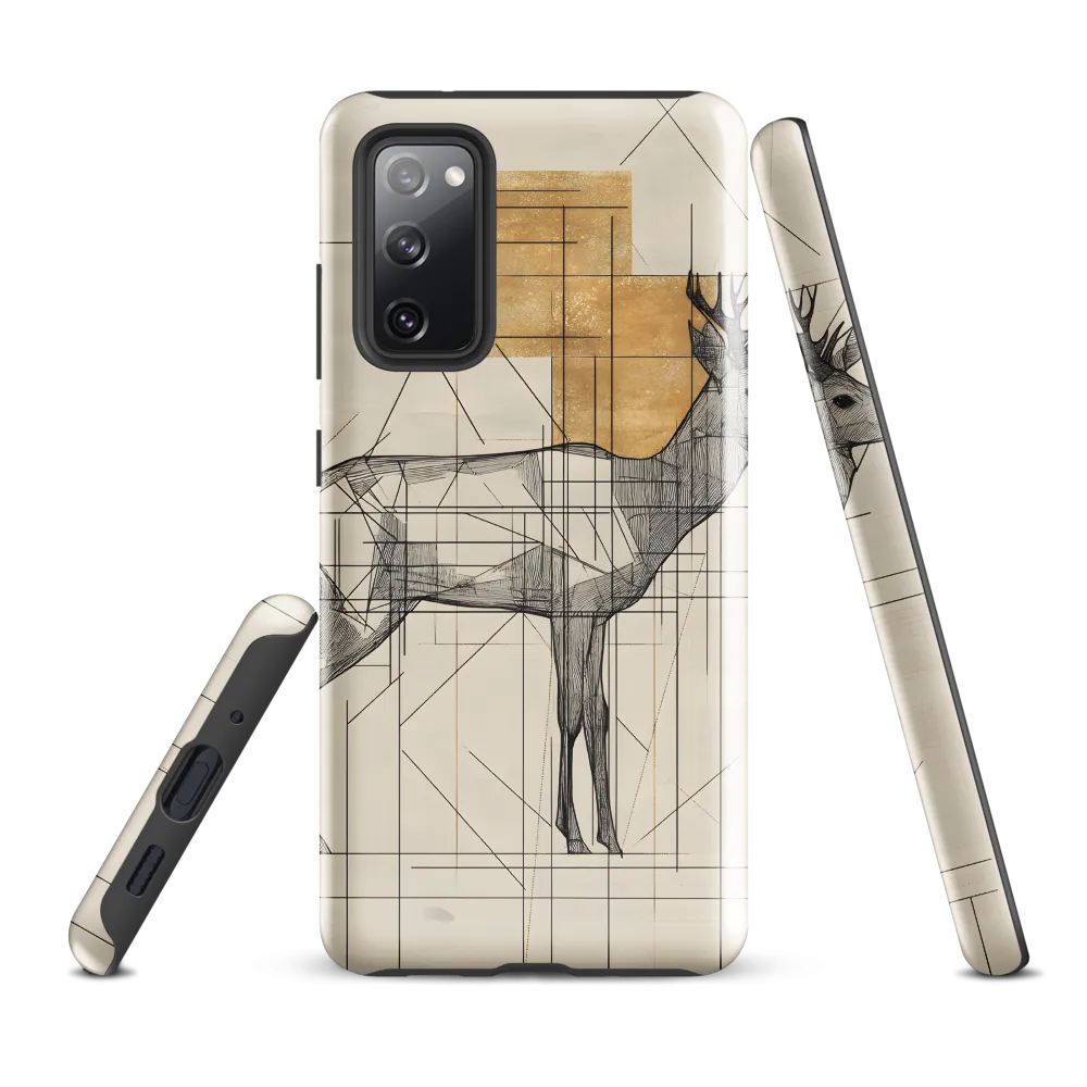 Geometric Elegance: The Majestic Deer