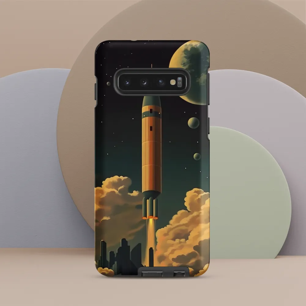 Journey Through the Cosmic Frontier | Phone Case |  S10 | Tough Case | Matte