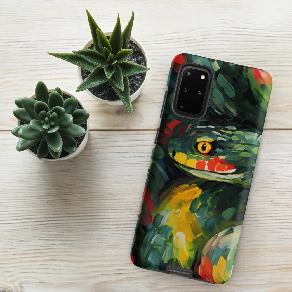 Enigmatic Coils | Phone Case |  S20 Plus | Tough Case | Matte