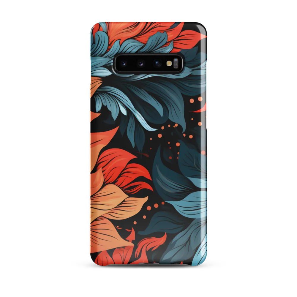 Floral Symphony in Color | Phone Case |  S10 Plus | Snap Case | Glossy