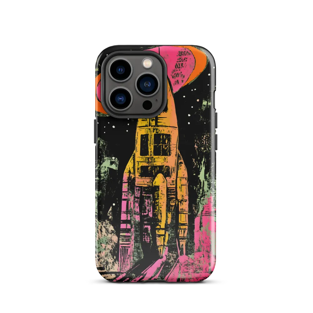 Cosmic Voyage: A Surreal Rocket Adventure
