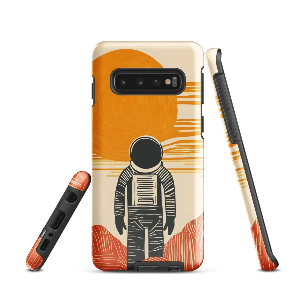 Contemplation on a Distant World | Phone Case |  S10 | Tough Case | Glossy