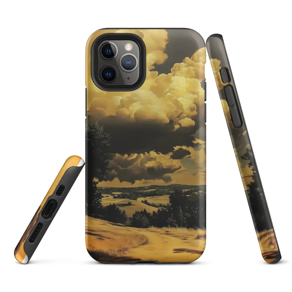 Golden Serenity in the Landscape