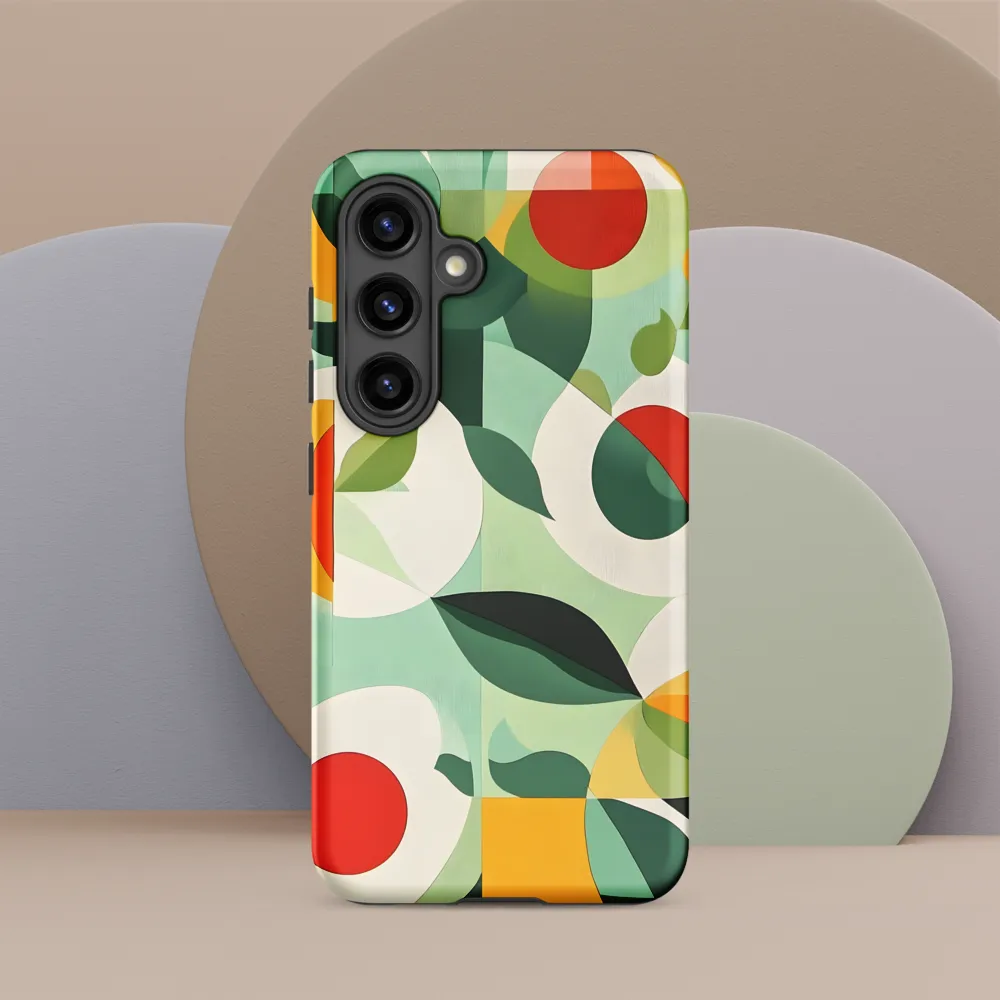 Harmony in Shapes: A Playful Abstract Design