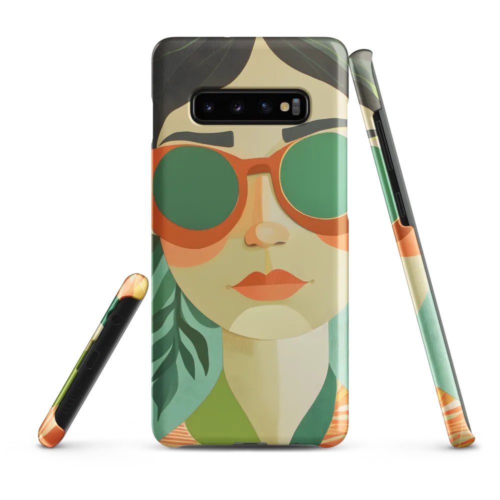 Bold Serenity: A Modern Portrait