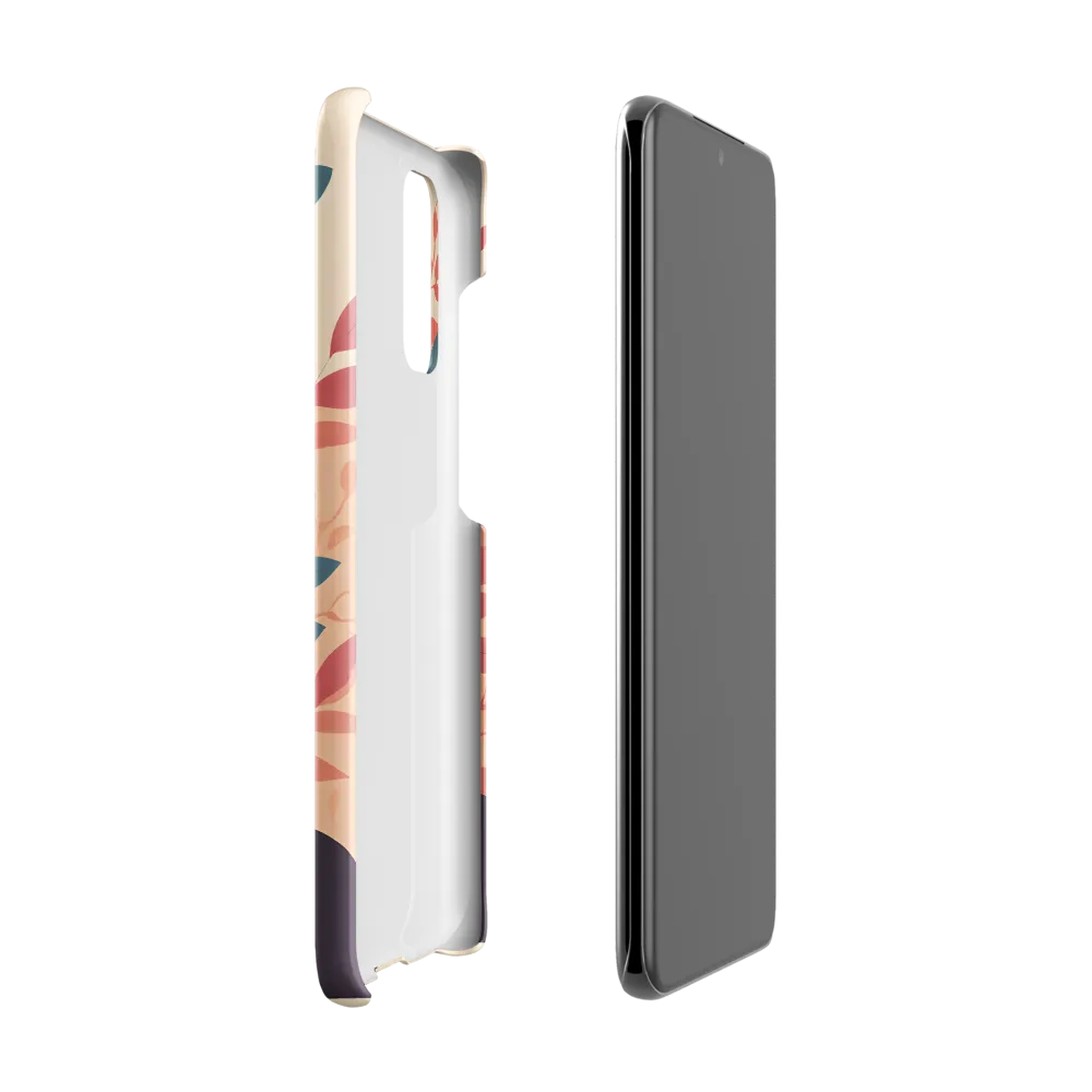 Whispers of Nature: A Serene Contemplation | Phone Case |  S20 | Snap Case | Matte