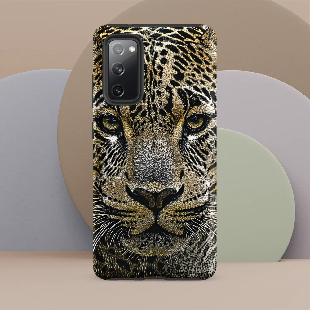 The Majestic Gaze: Portrait of a Leopard