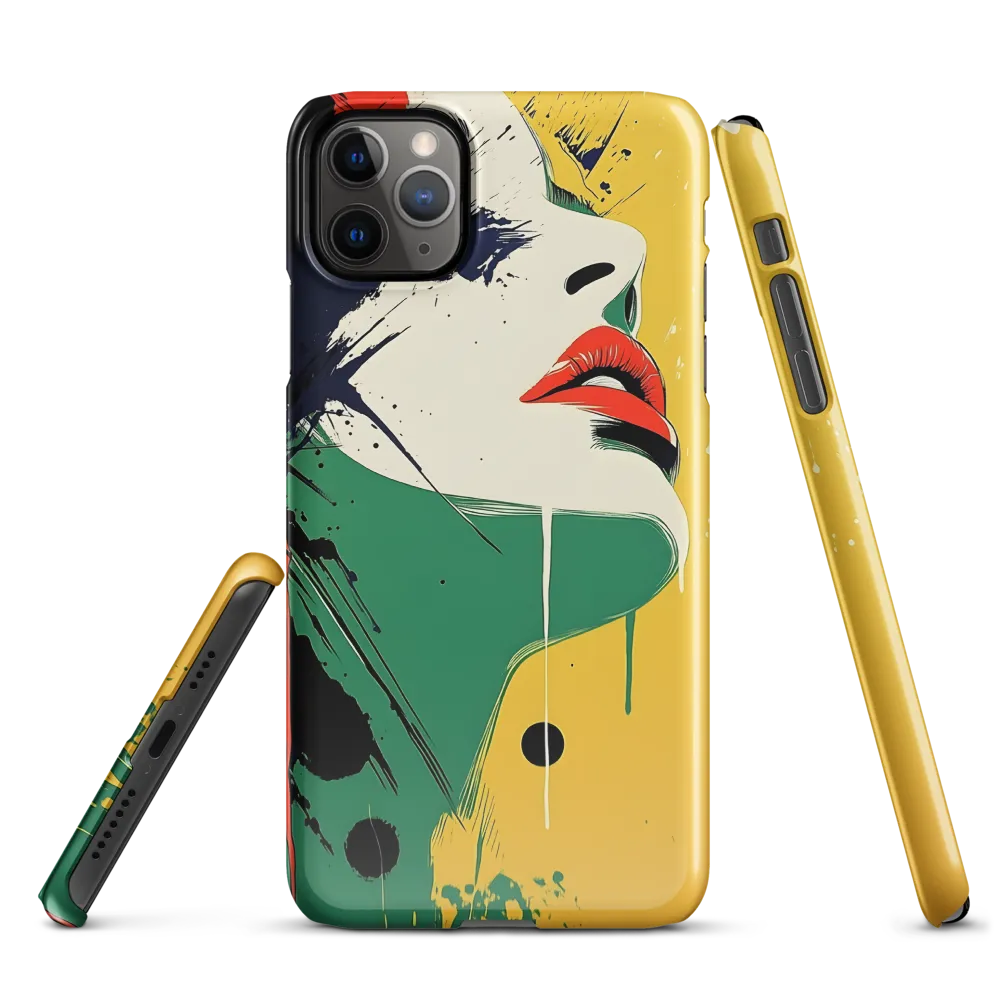 Bold Reflections: A Pop Art Portrait | Phone Case |  11 Pro Max | Snap Case | Glossy