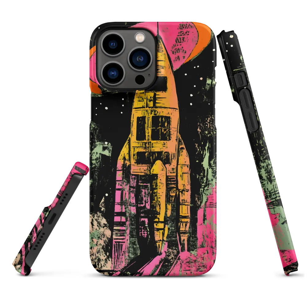 Cosmic Voyage: A Surreal Rocket Adventure