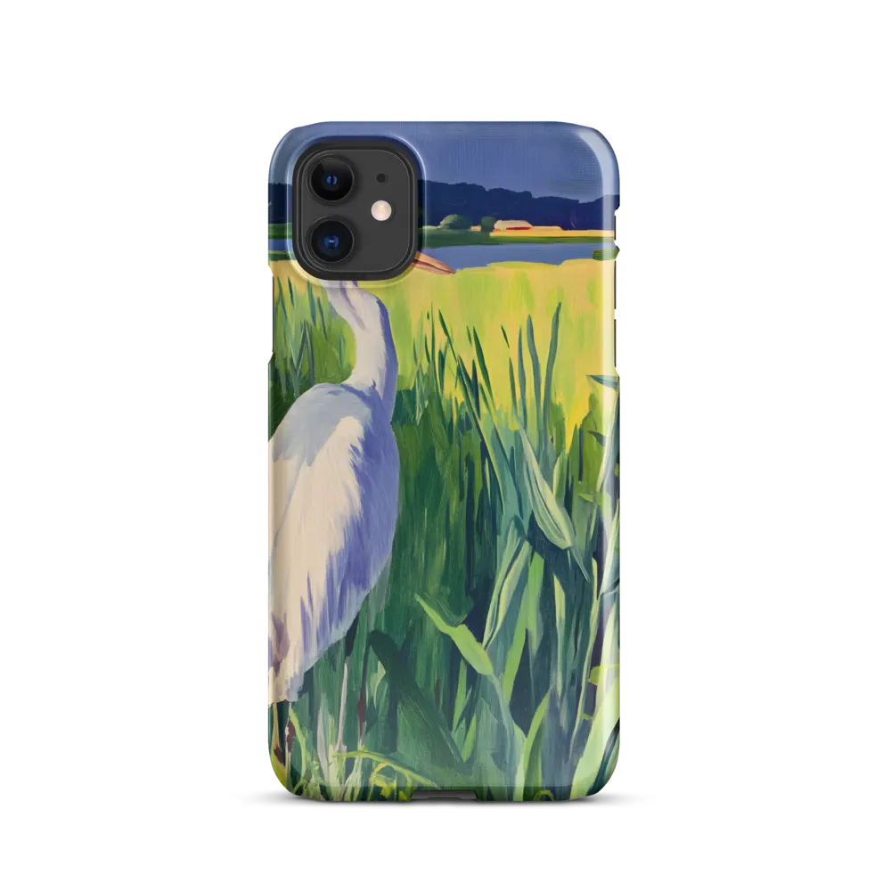 Graceful Presence: The Heron in the Meadow