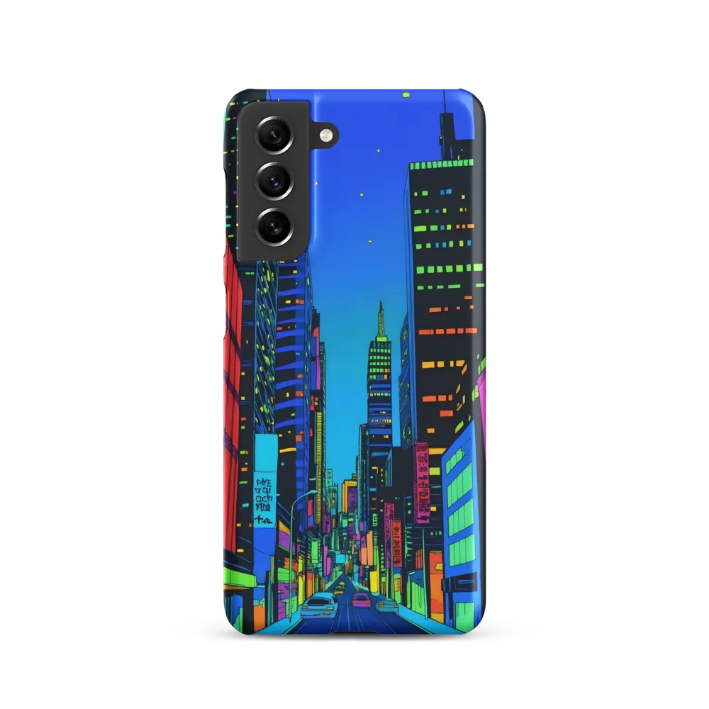 Neon Dreamscape: A Futuristic City at Dusk