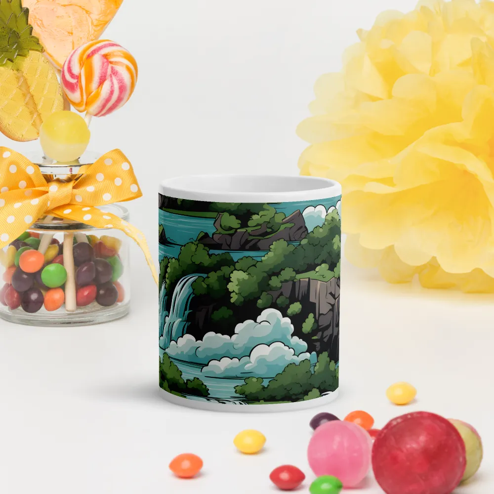 Harmonious Cascades | Mugs | Multiple Sizes & Colors