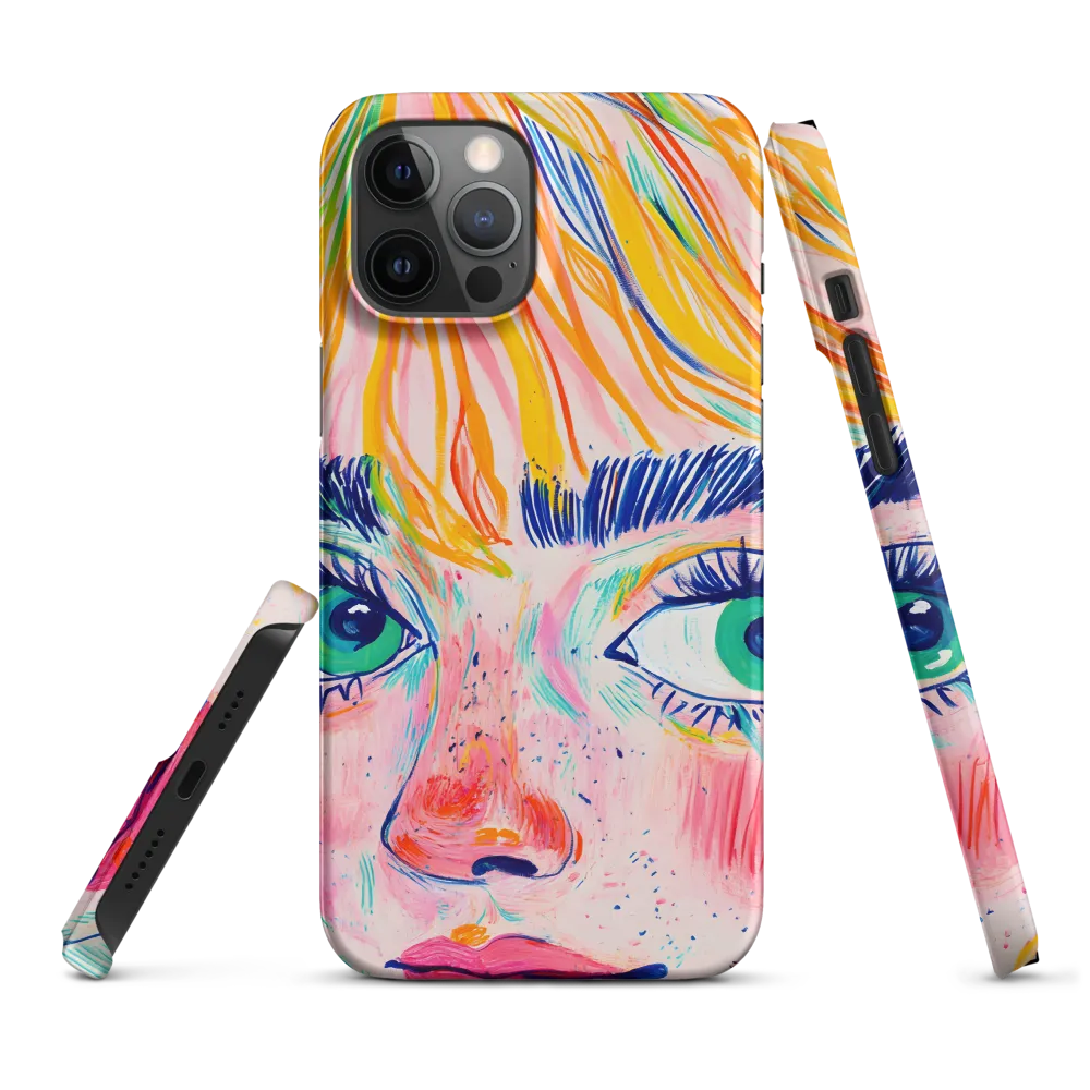 Vibrant Gaze | Phone Case |  12 Pro Max | Snap Case | Matte