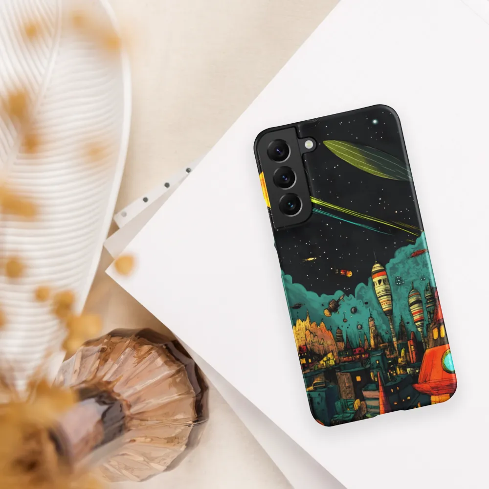 Galactic Cityscape: A Journey Through Imagination