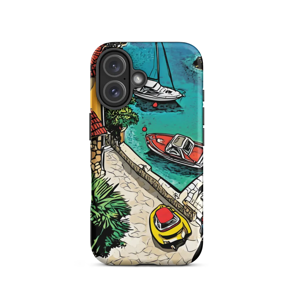 Cheerful Harbor Escape | Phone Case